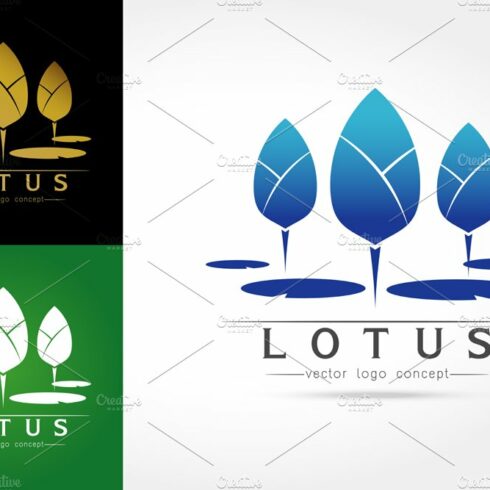 Lotus flower logo cover image.
