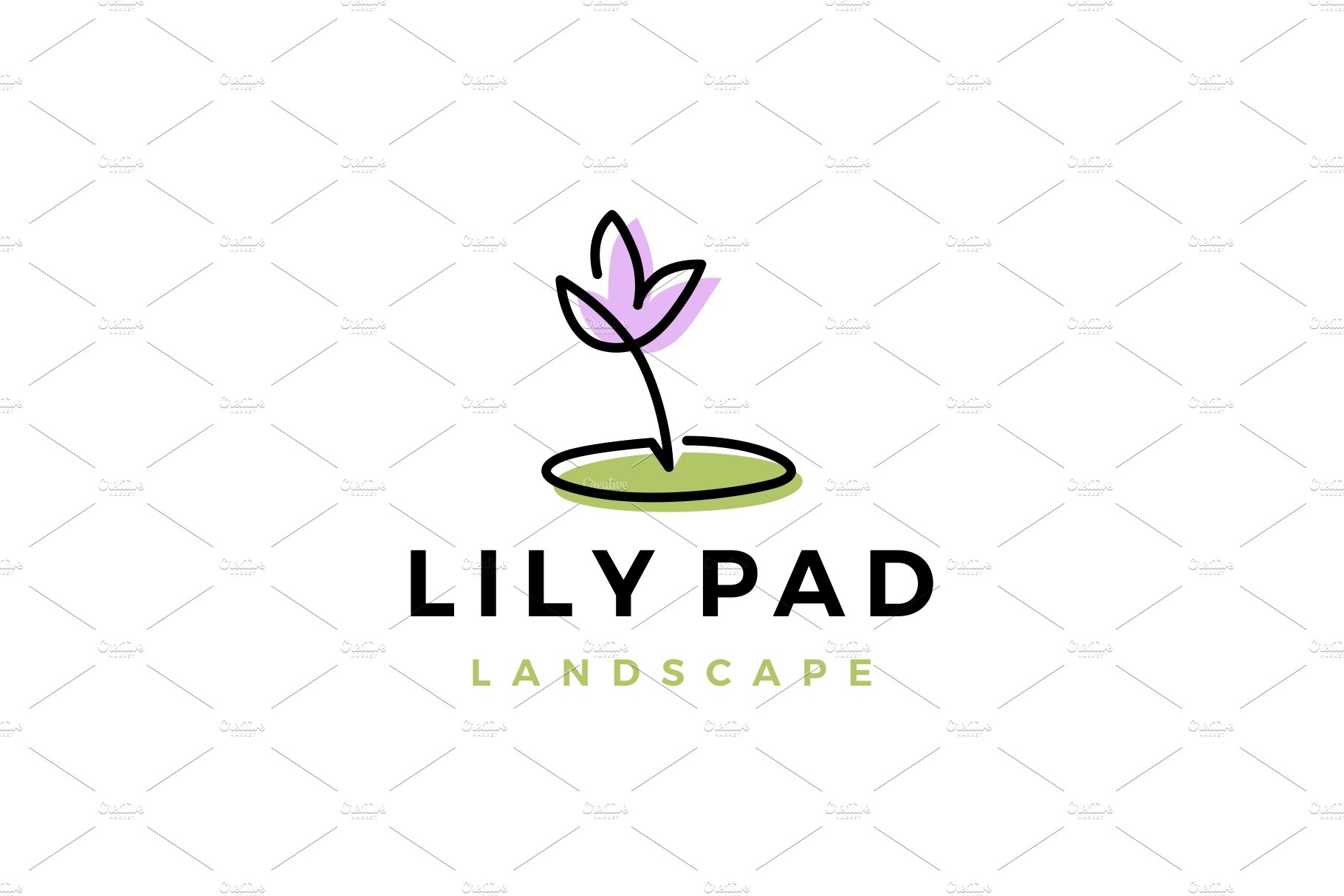 lily pad flower landscape cover image.