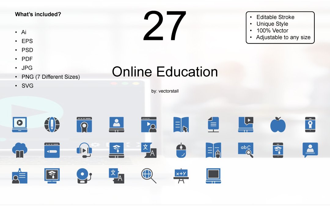 Online Education cover image.