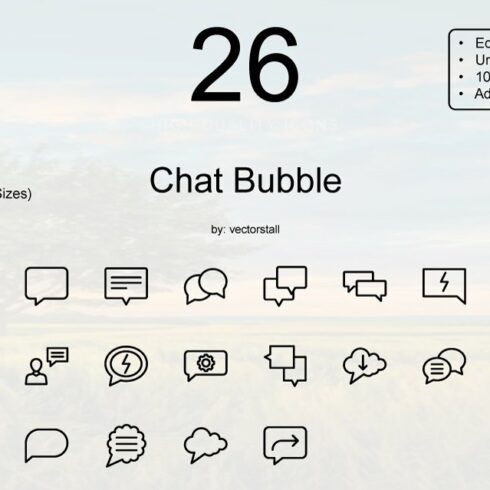 Chat Bubble cover image.