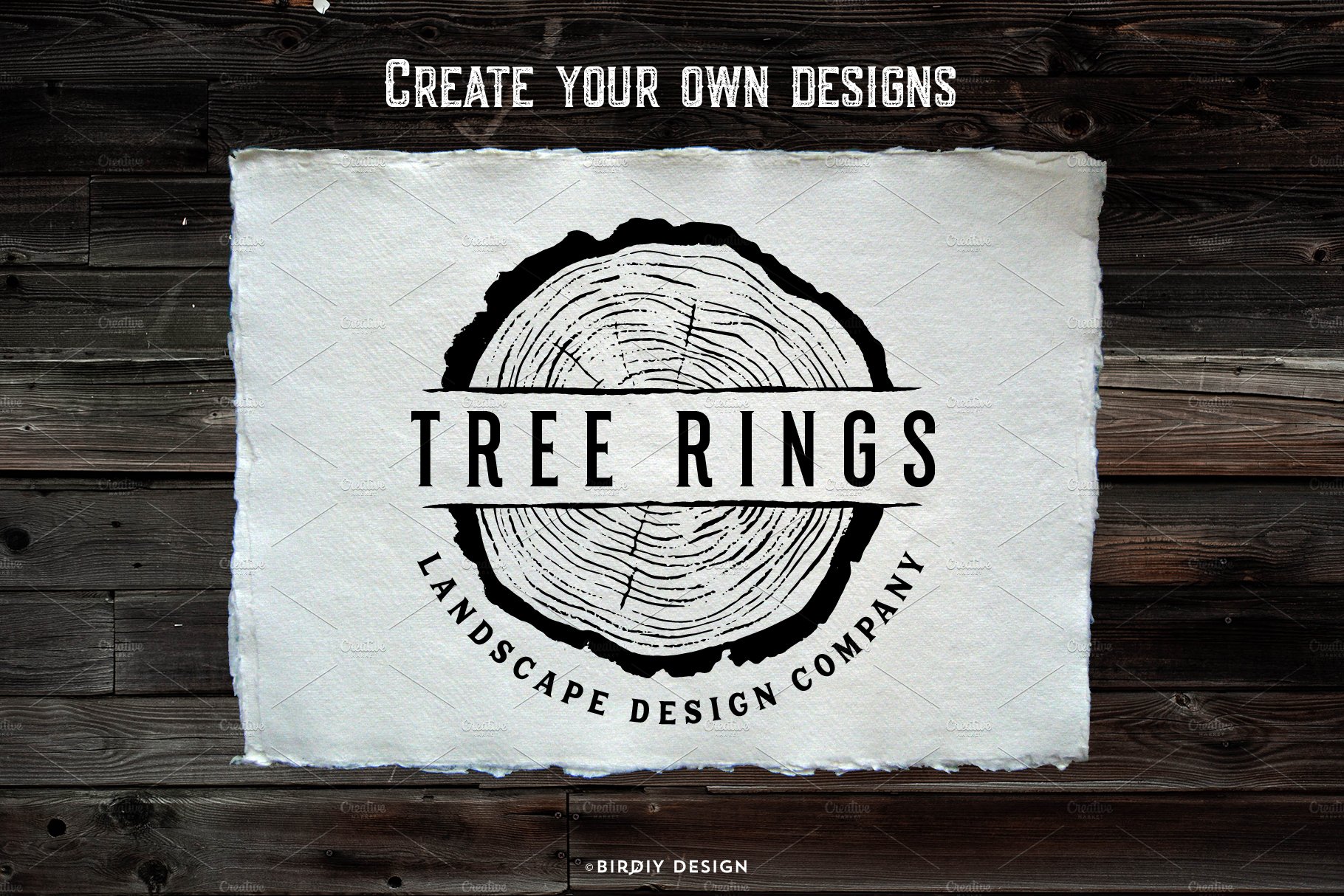 10 tree rings logo blk 291