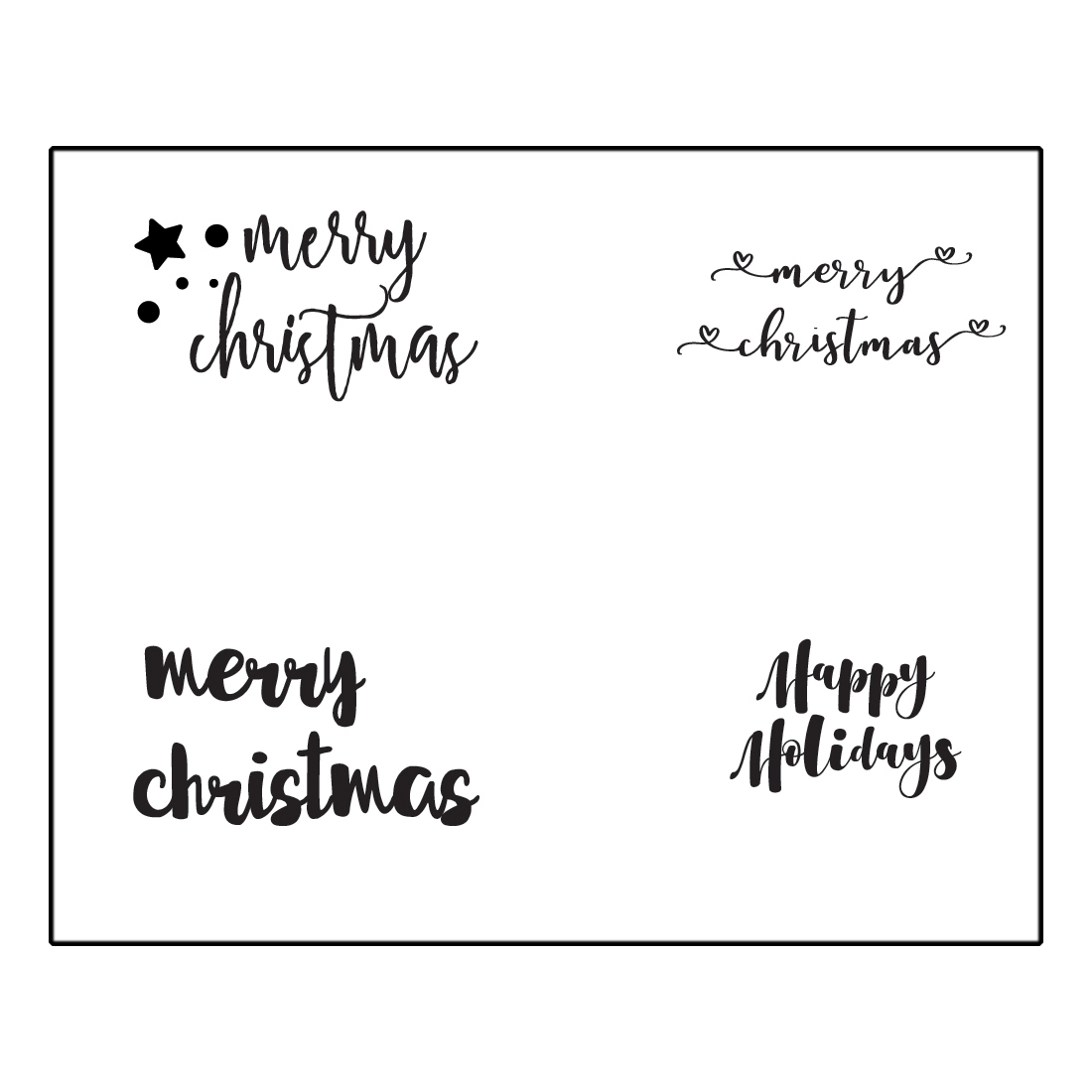 15 Designs Christmas Sayings & Quotes - SVG-EPS-PNG-JPG preview image.