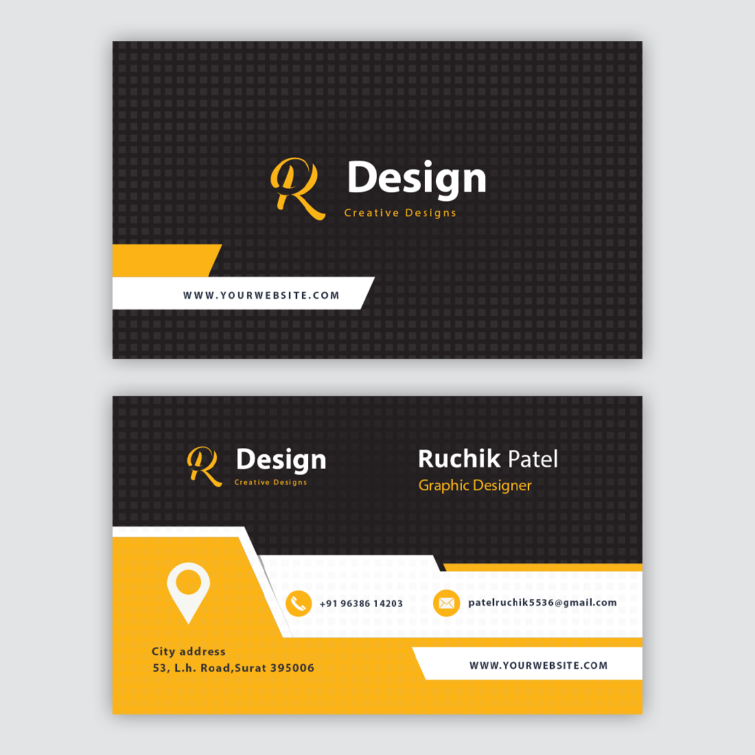 Business Card Design cover image.