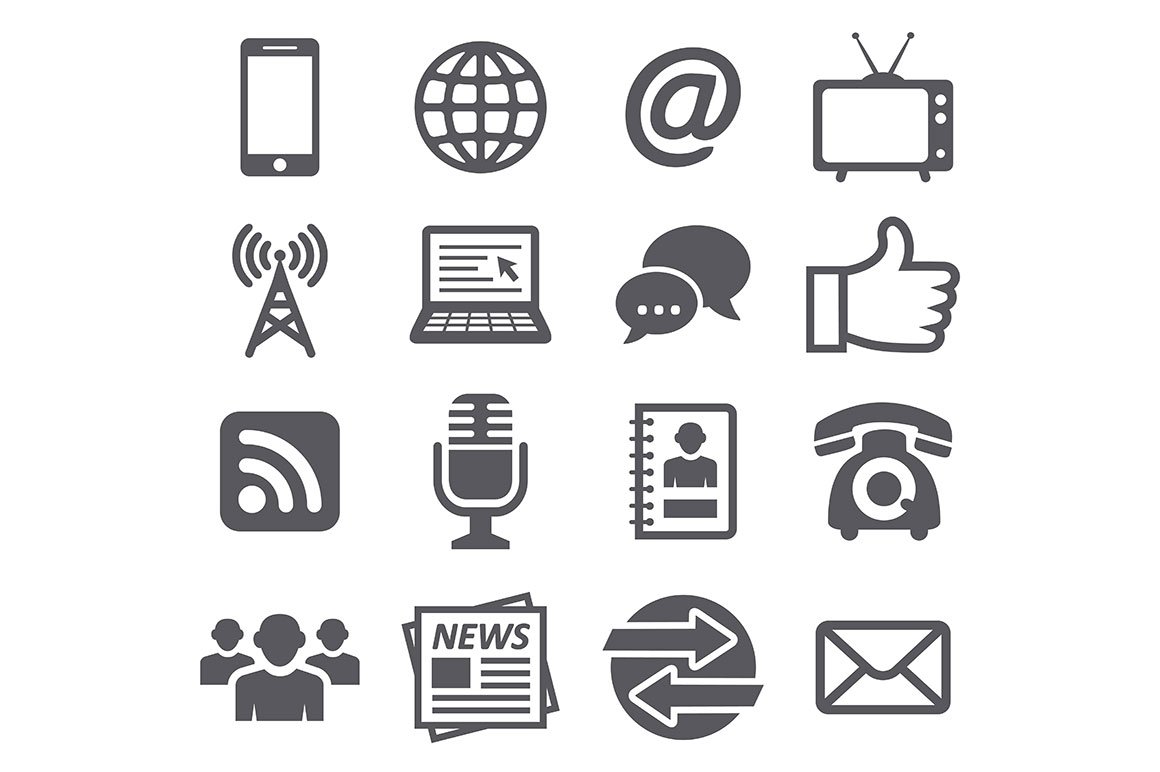 Communication Icons cover image.