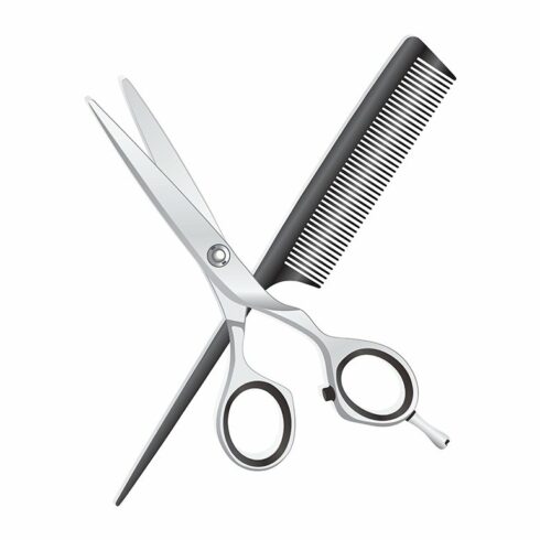 Scissors and Comb cover image.