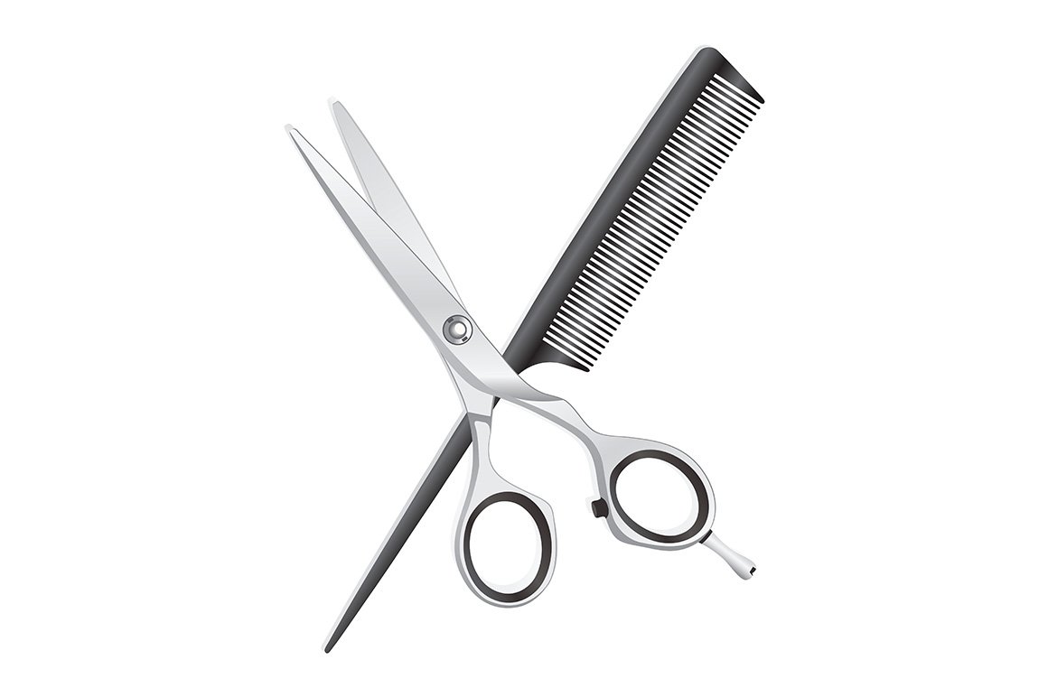 Scissors and Comb cover image.
