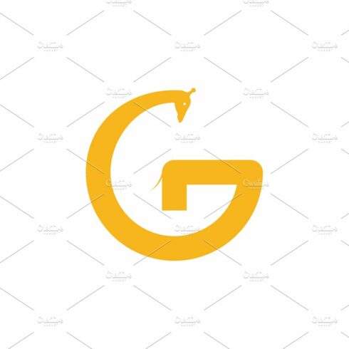 letter G with giraffe shape logo cover image.
