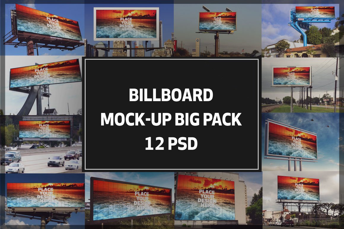 Billboard Mock-up Bigpack#5 cover image.