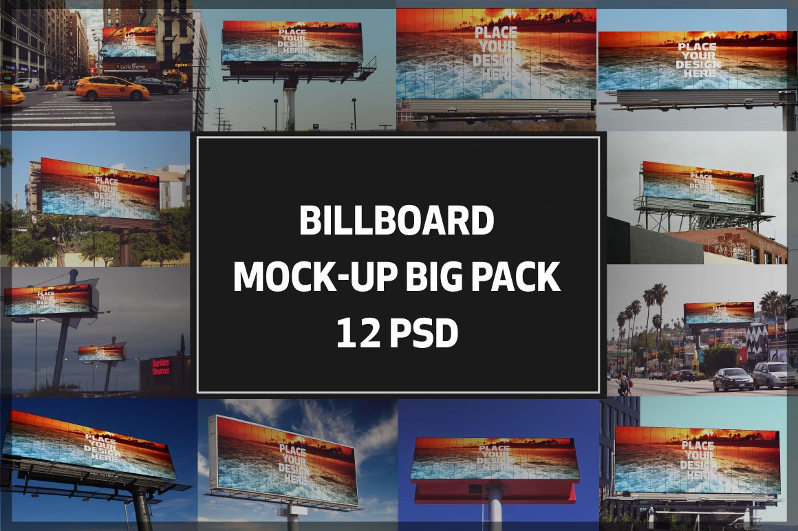 Billboard Mock-up Bigpack#4 cover image.