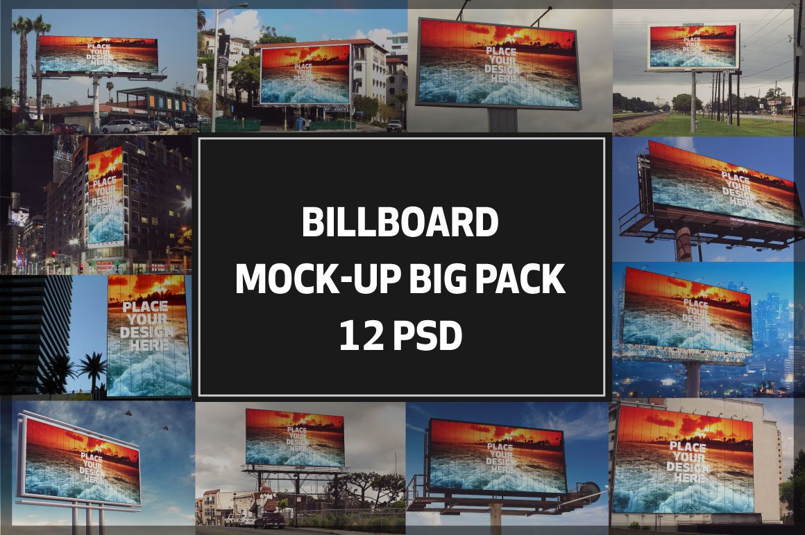 Billboard Mock-up Bigpack#3 cover image.