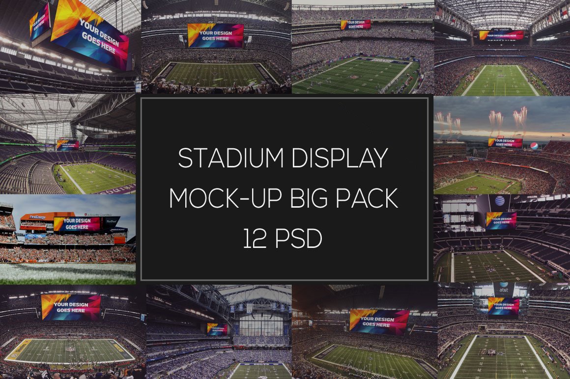 NFL Display Mock-up Big Pack #1 cover image.