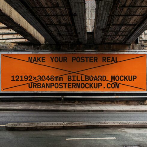 Billboard Poster Mockup cover image.