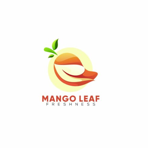 Mango Leaf Modern Gradient Colorful cover image.