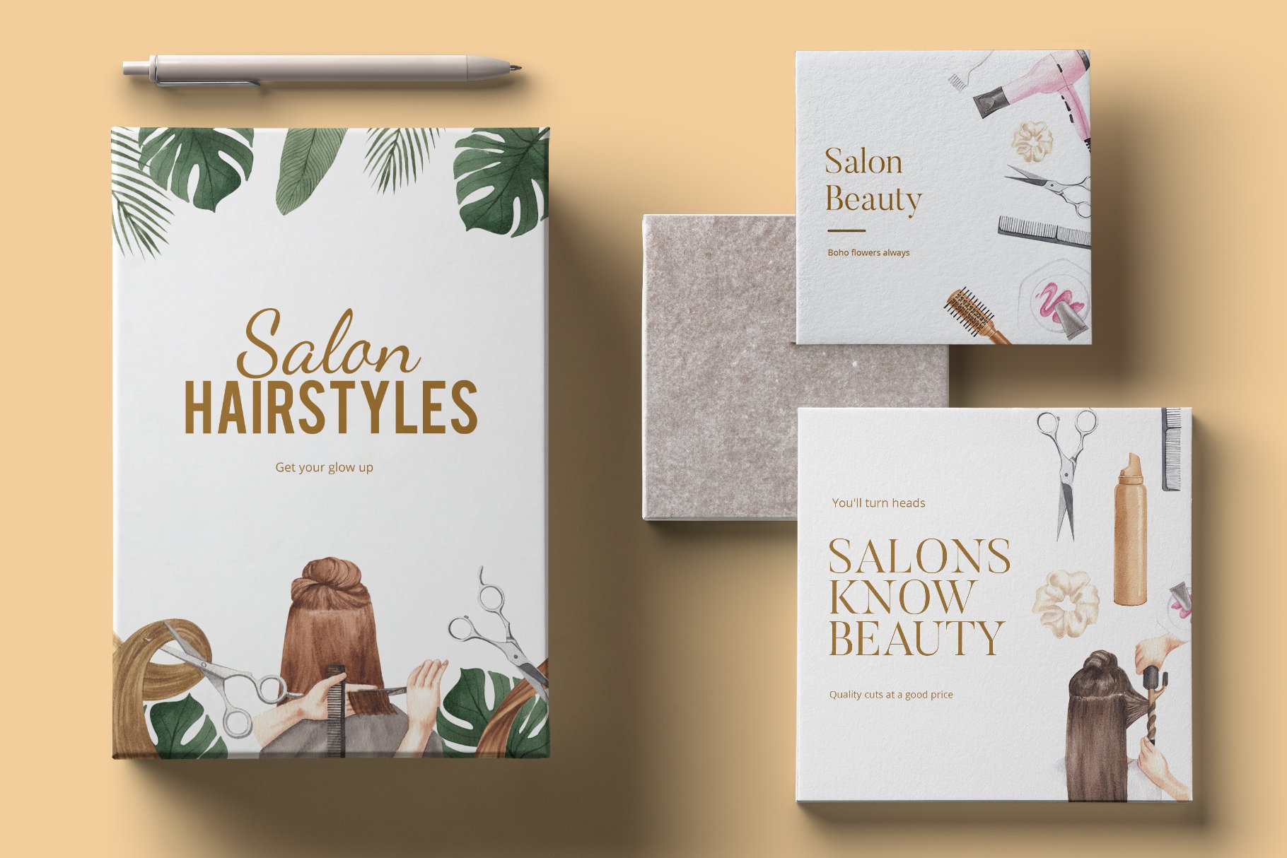 11 salon hair beauty mockup 562