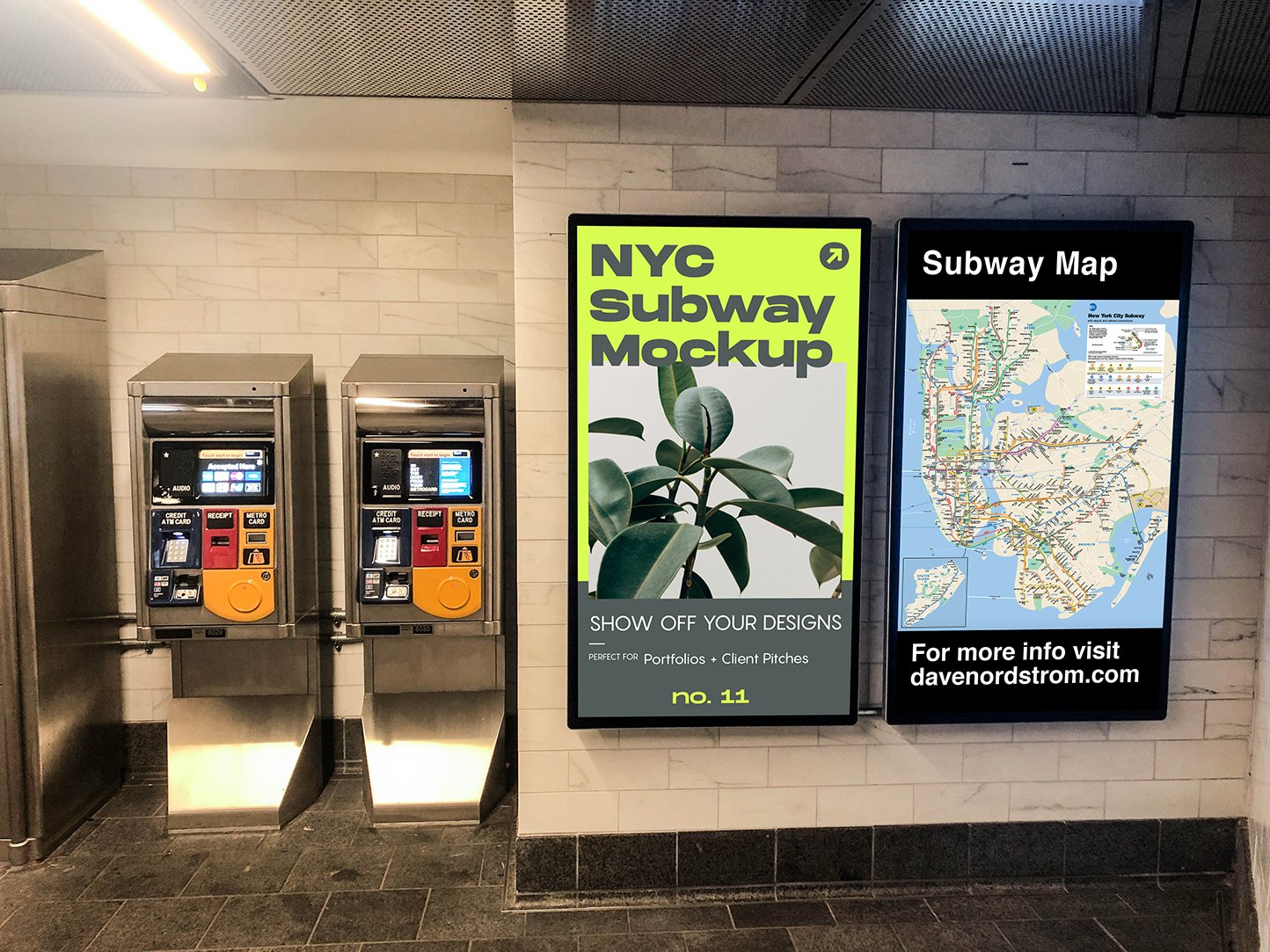 11 subway screens mockup 185