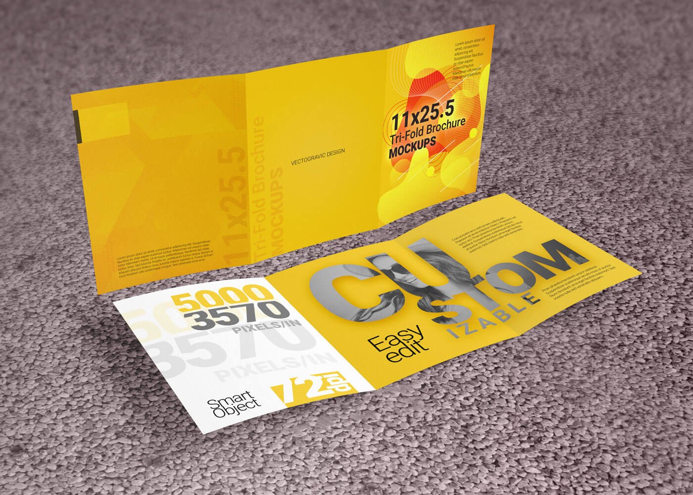 11x25.5 tri fold brochure mockup template 06 578