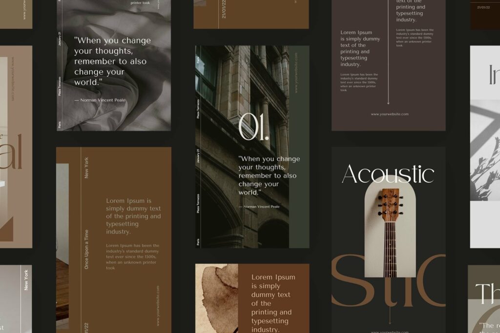 Instagram Templates for CANVA – MasterBundles