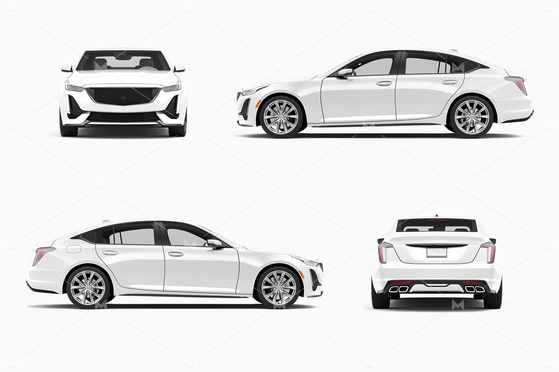 12 cadillac ct5v car mockup 156