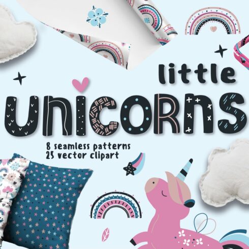 Magic little unicorn world cover image.