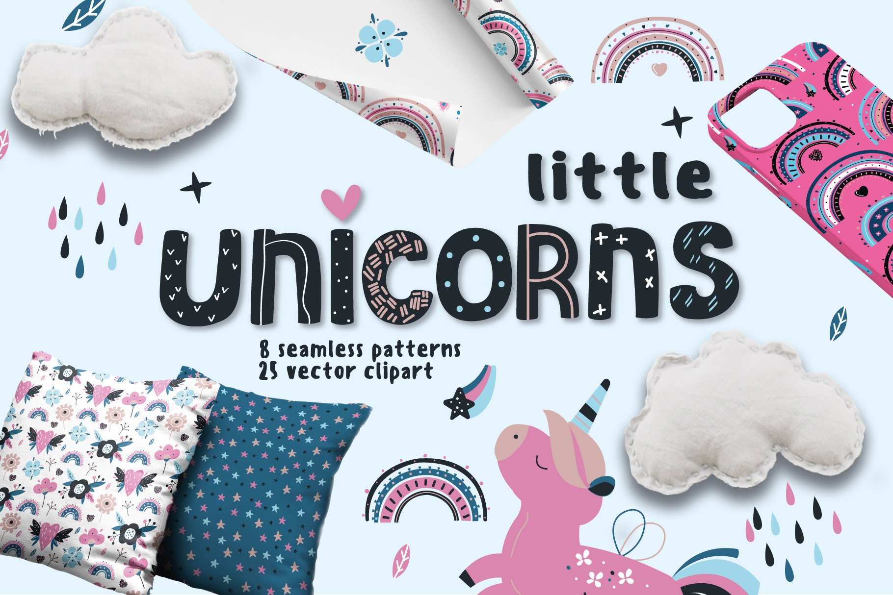 Magic little unicorn world cover image.