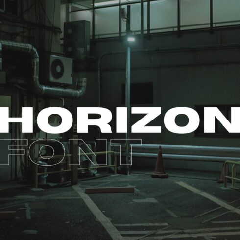 Horizon - Wide Sans Serif cover image.