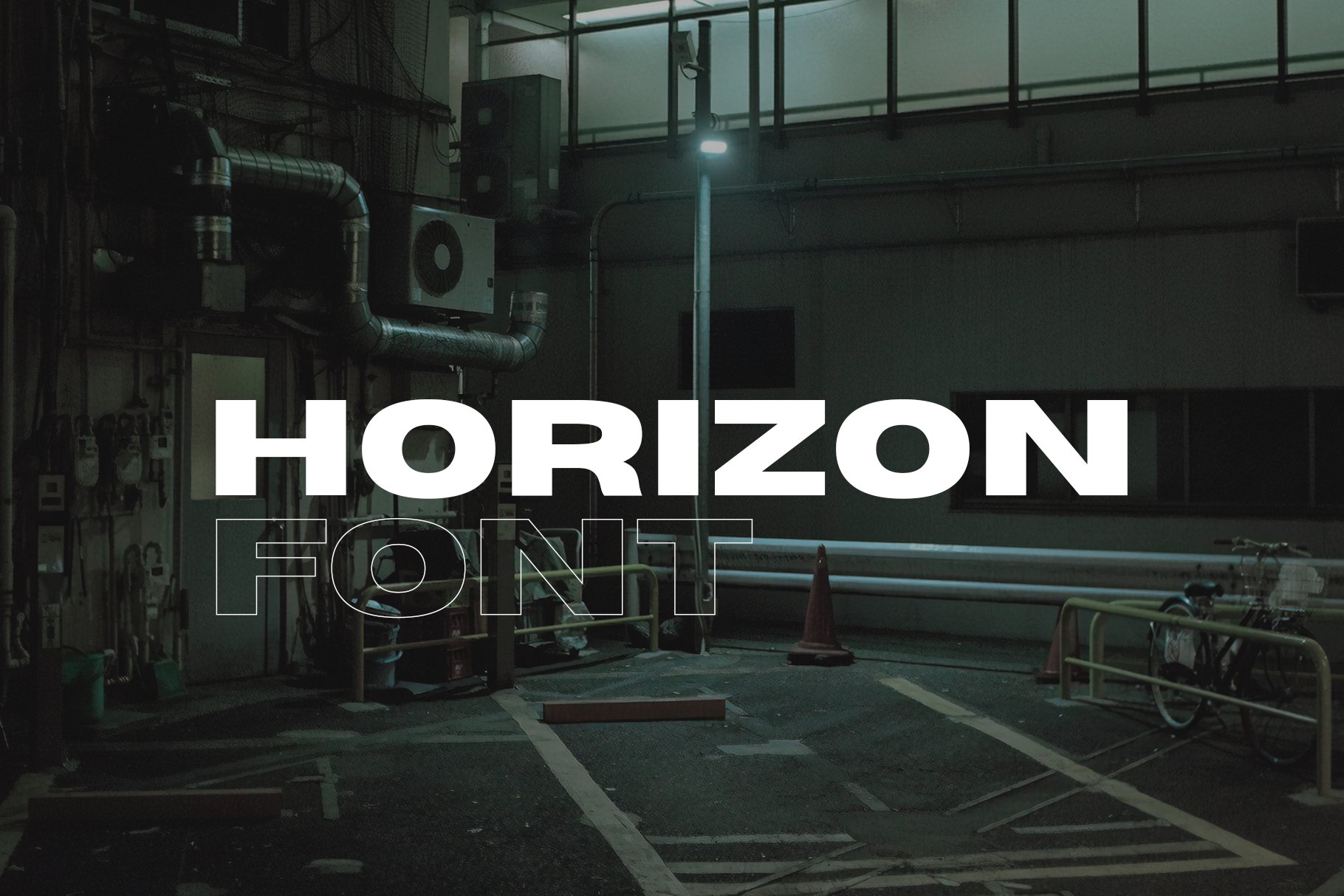 Horizon - Wide Sans Serif cover image.