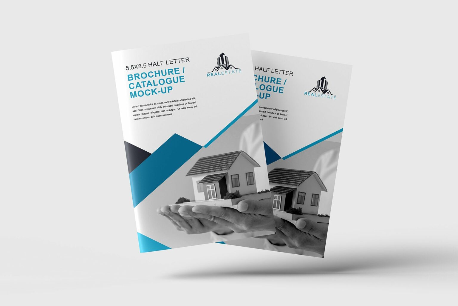 5.5x8.5 Brochure / Catalogue Mockup – MasterBundles