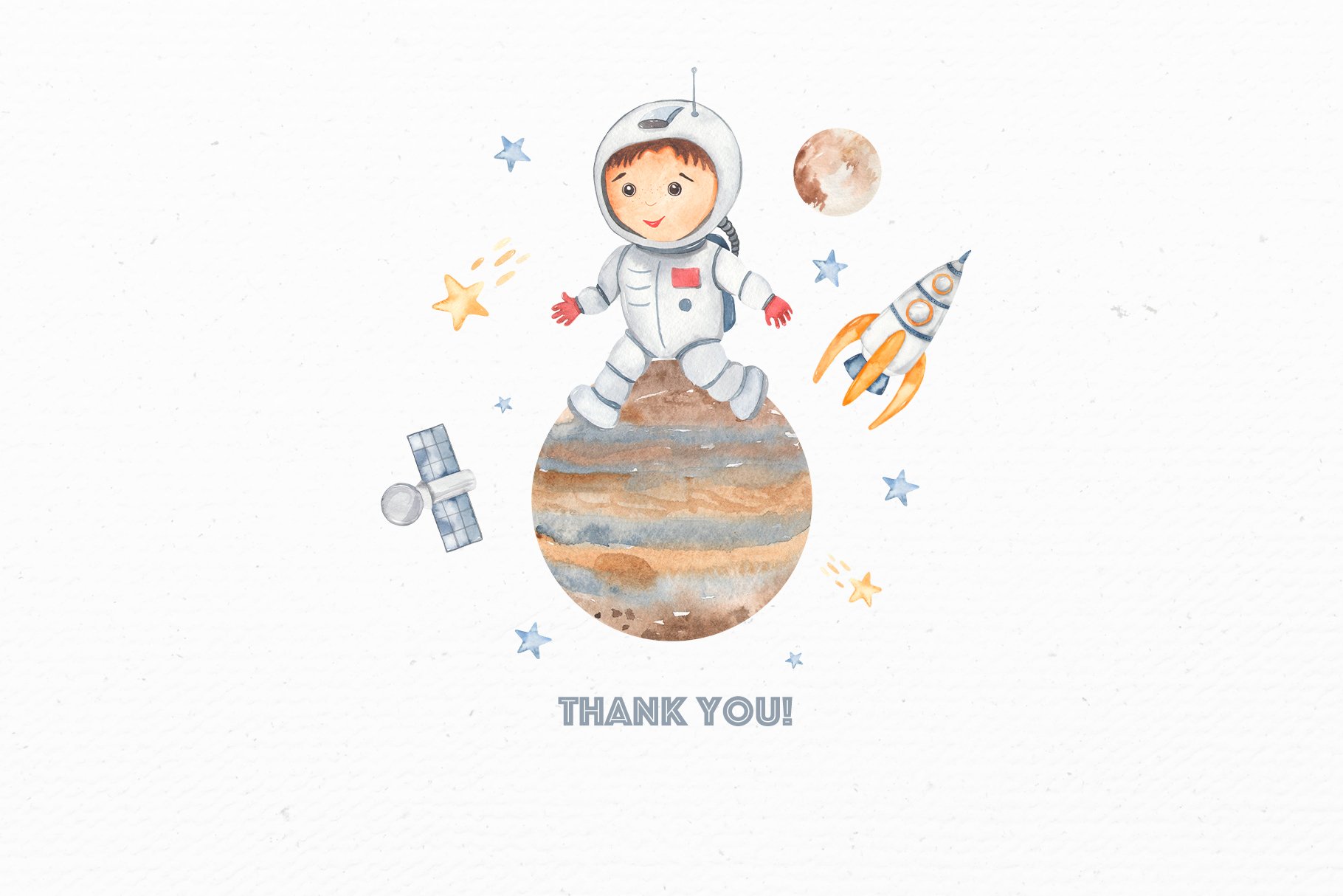 13 space adventure watercolor thank you 628
