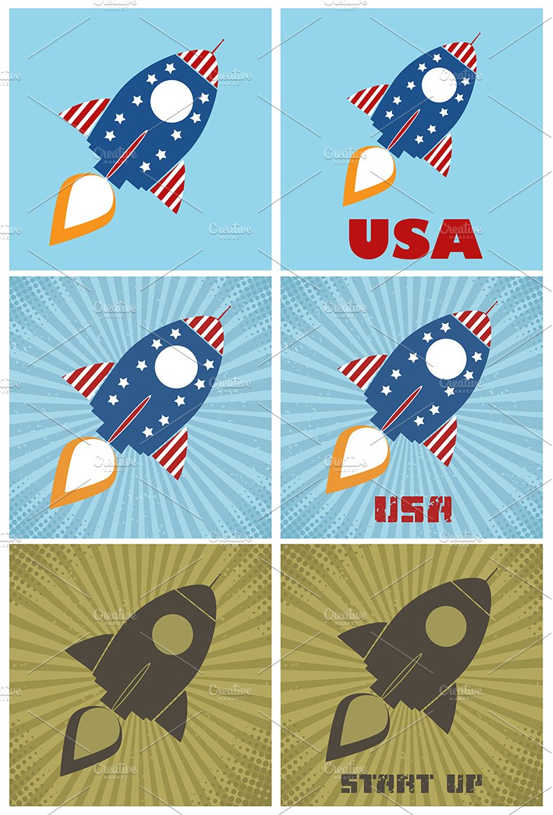 Retro Rocket Collection - 3 cover image.
