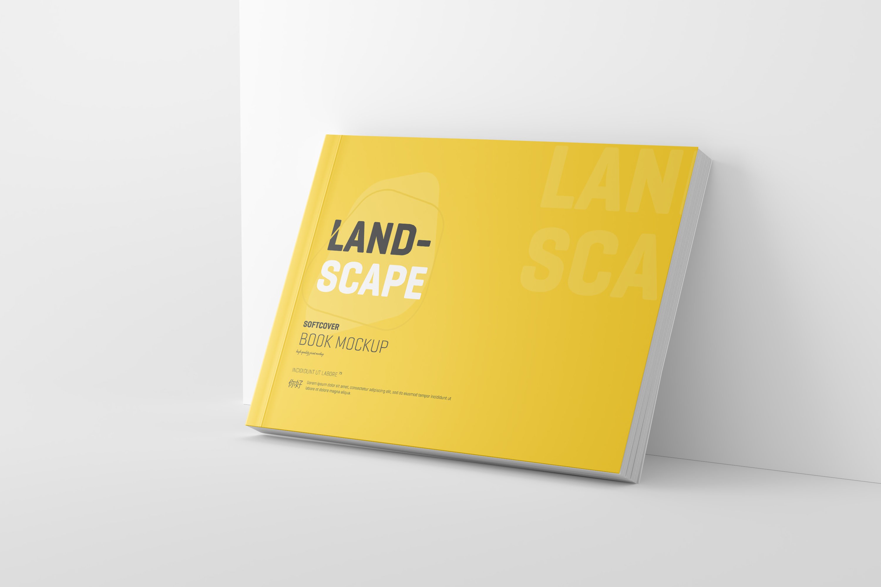 13 landscape softcover book mockup preview 284