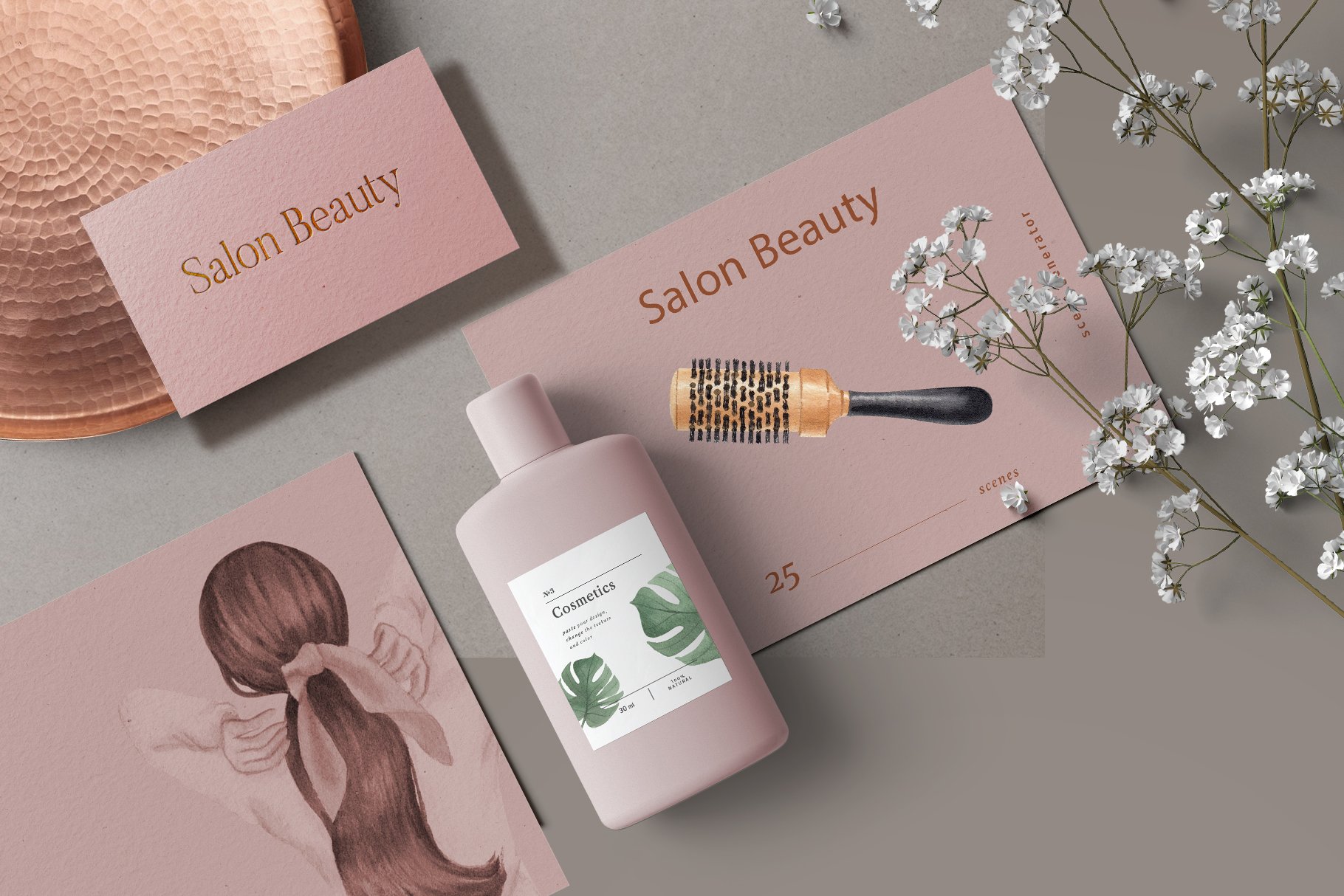 13 salon hair beauty mockup 150