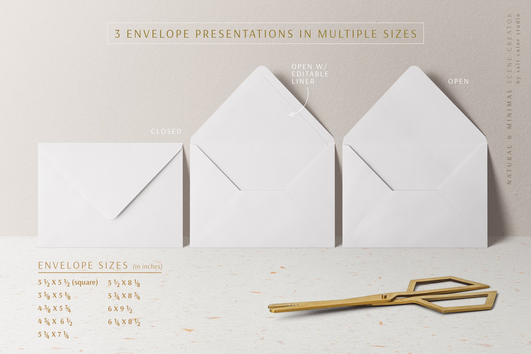 14 custom envelopes mockup 593