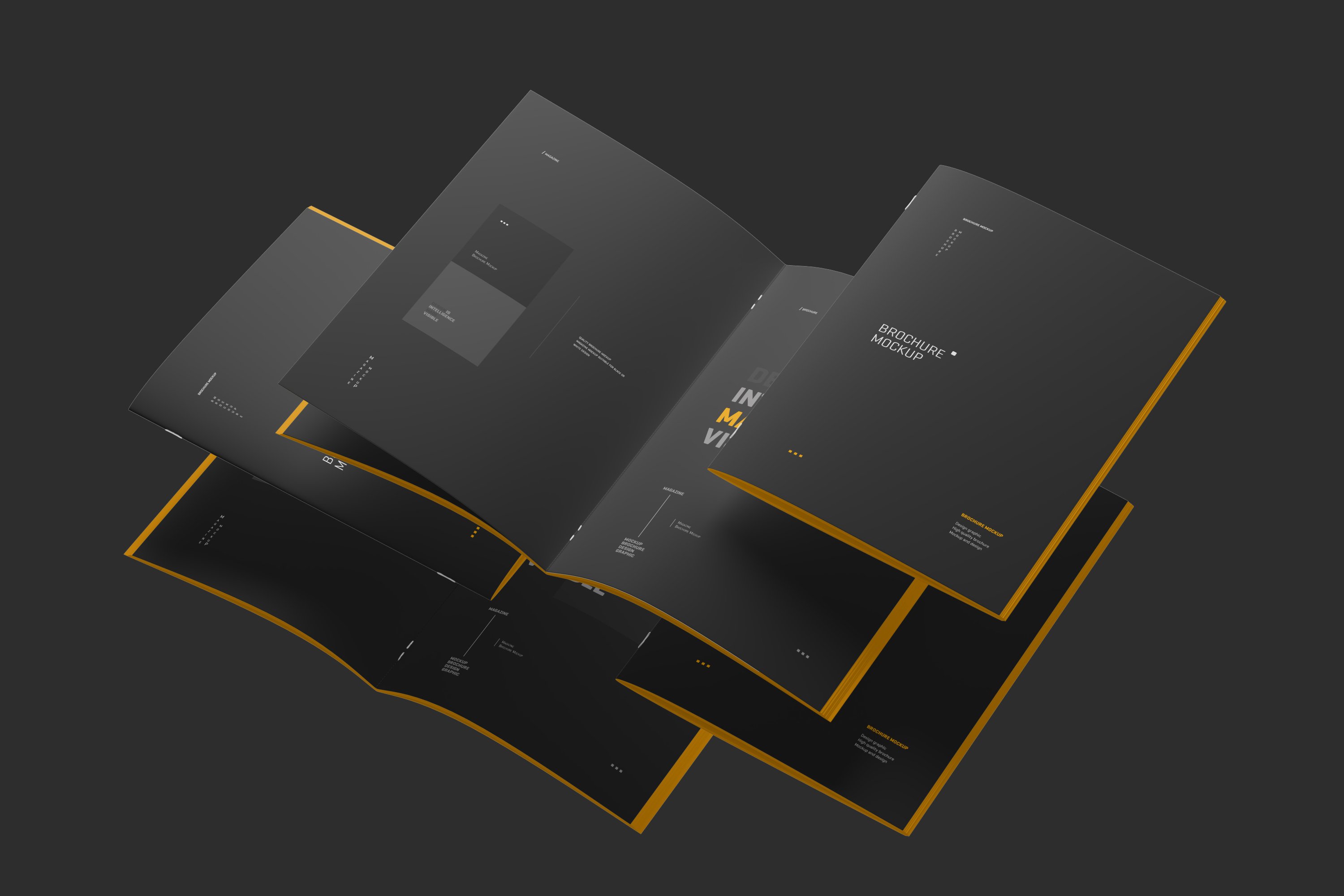 14 a4 magazine brochure mockup 599