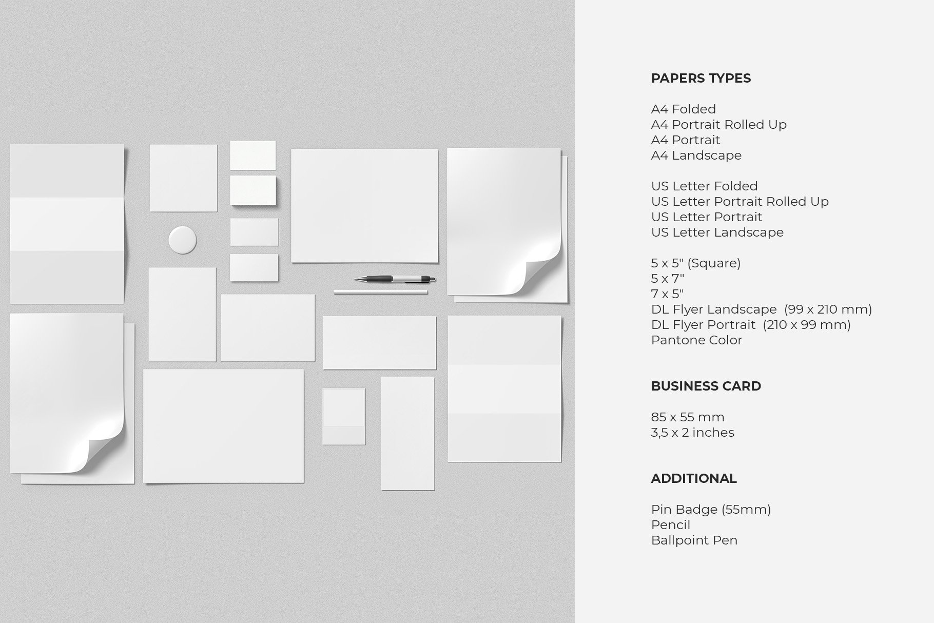 15 papers and cards scene creator mockups 182