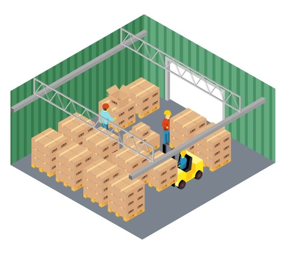 Warehouse interior cover image.