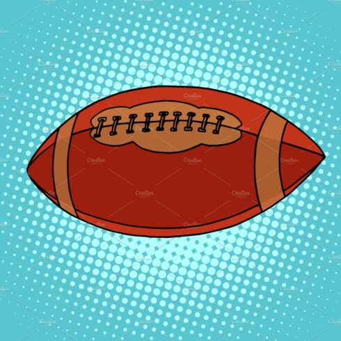 Ball for Rugby or American football cover image.