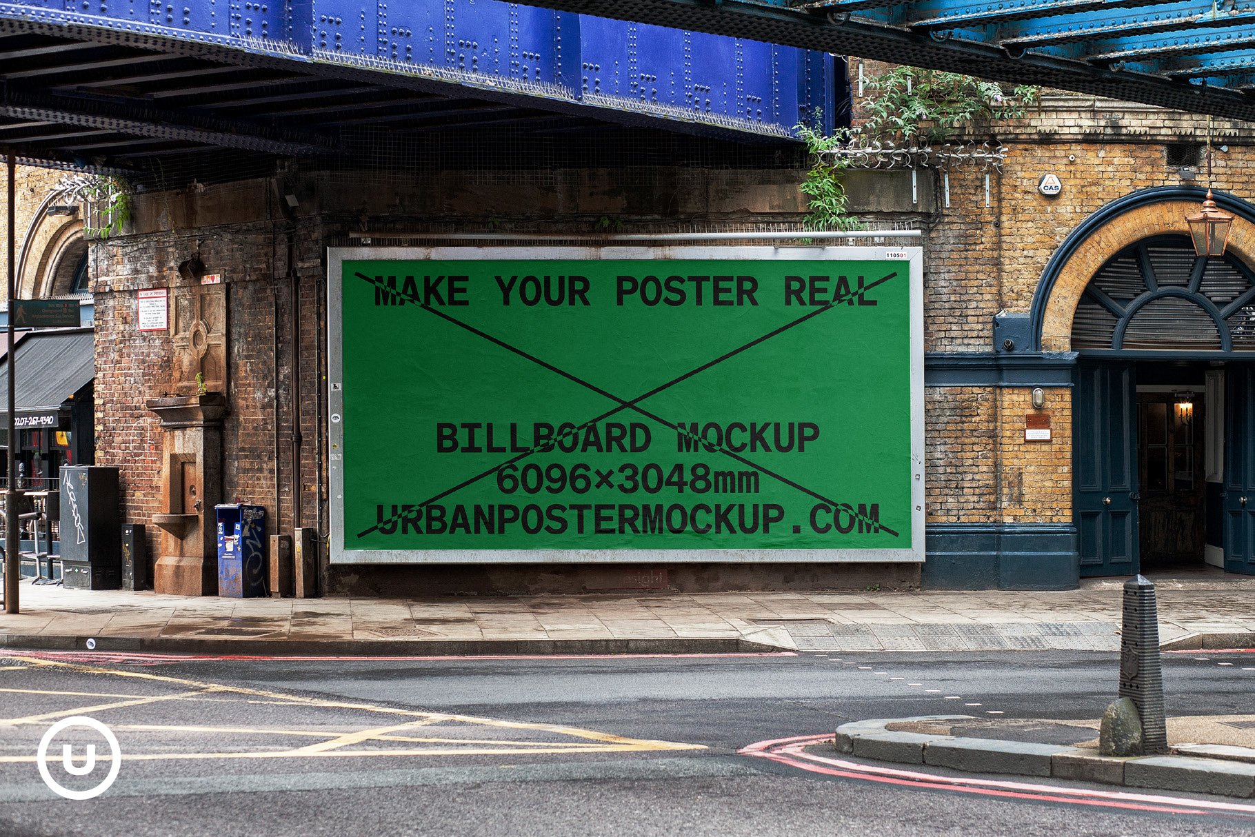 Billboard Poster Mockup cover image.