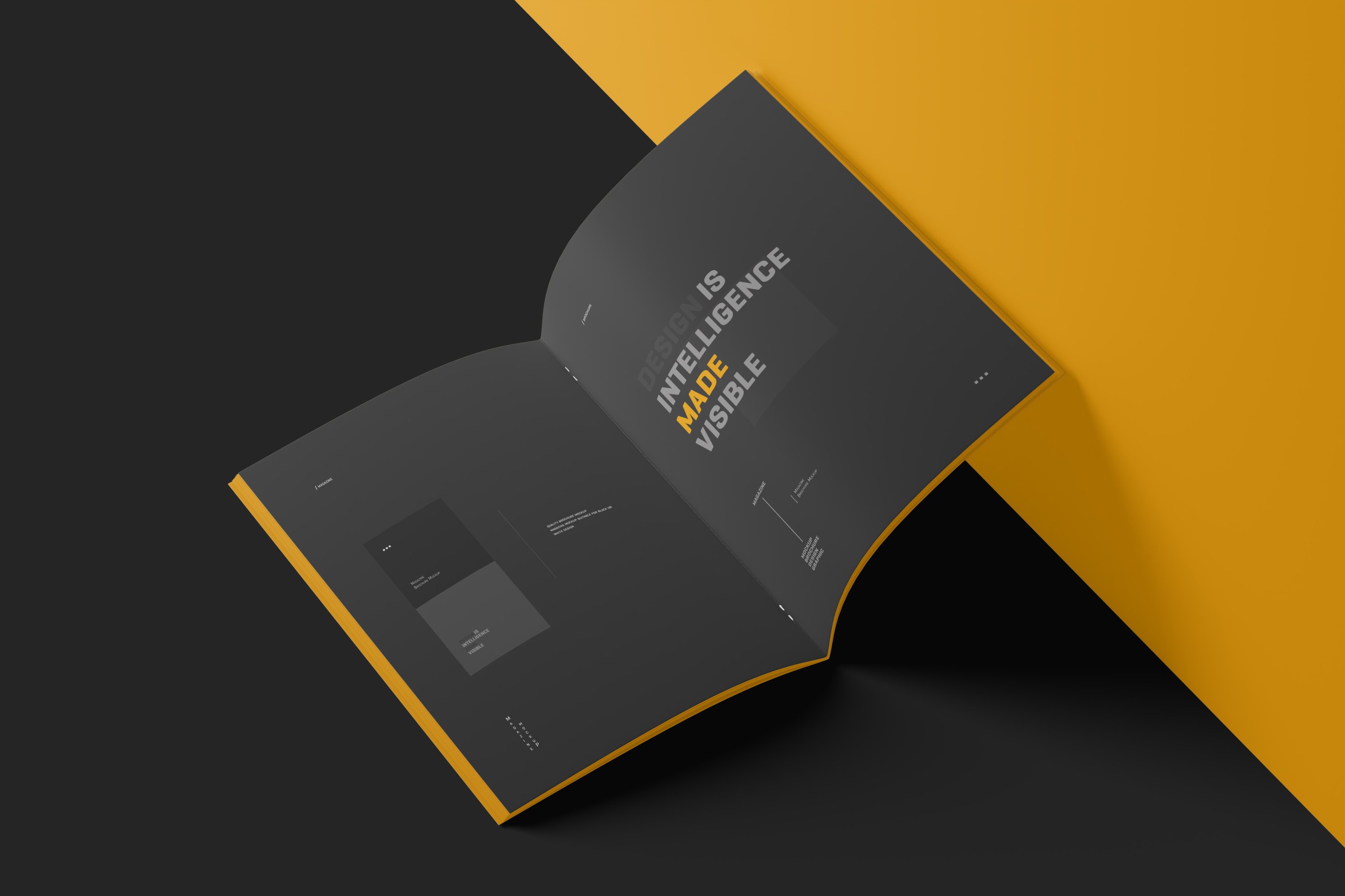 15 a4 magazine brochure mockup 454