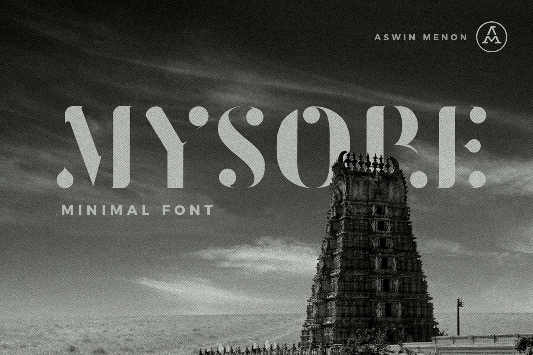 Mysore Font preview image.