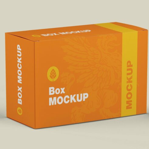 Cardboard Box Mockup cover image.