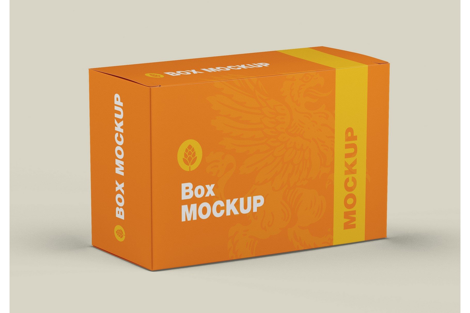 Cardboard Box Mockup cover image.