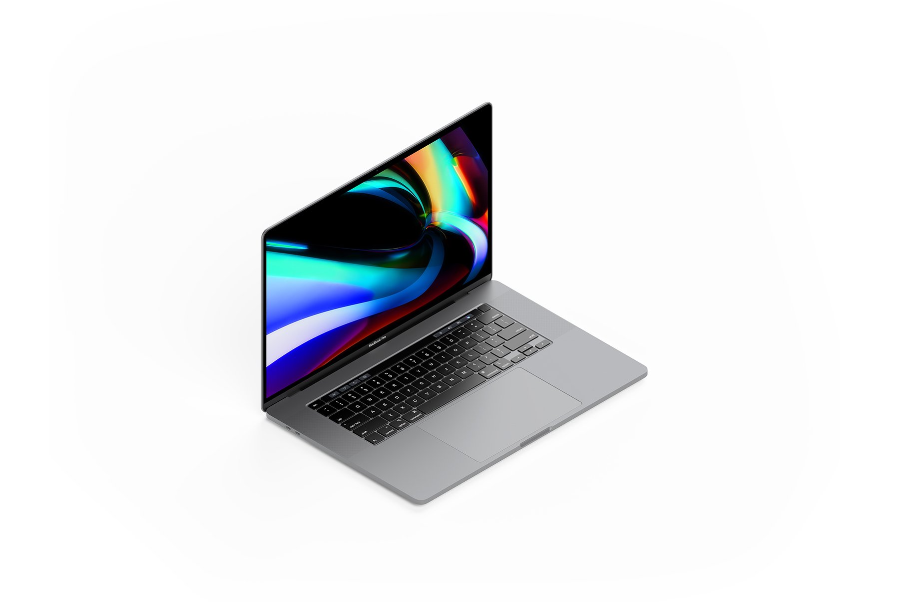 16-Inch Macbook Pro Mockup Pack preview image.