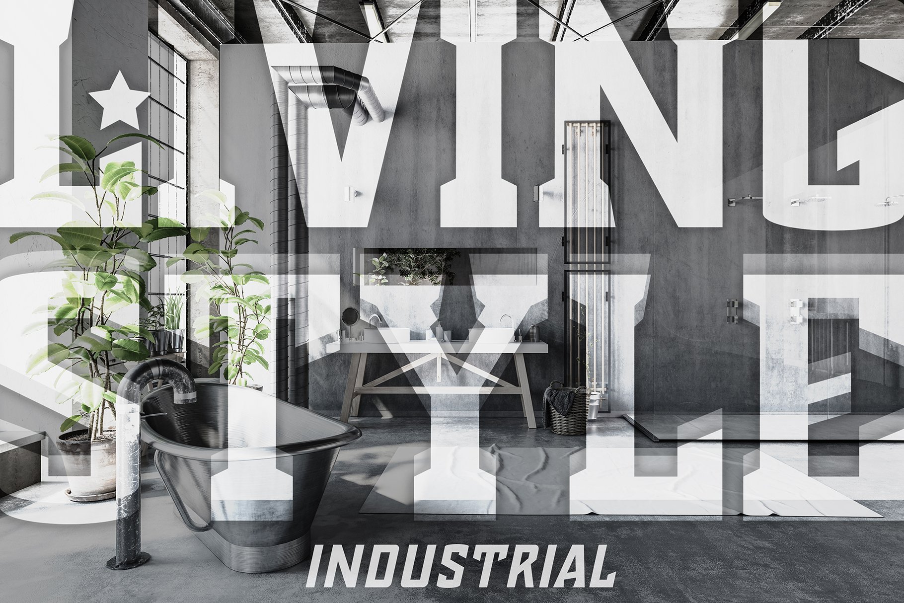 16 industrial living style 748
