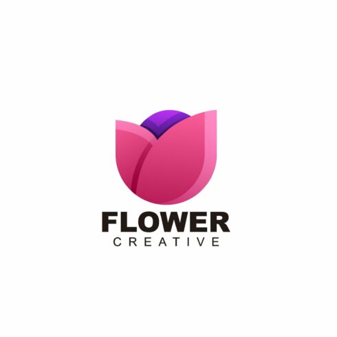 beauty tulip colorful design logo cover image.