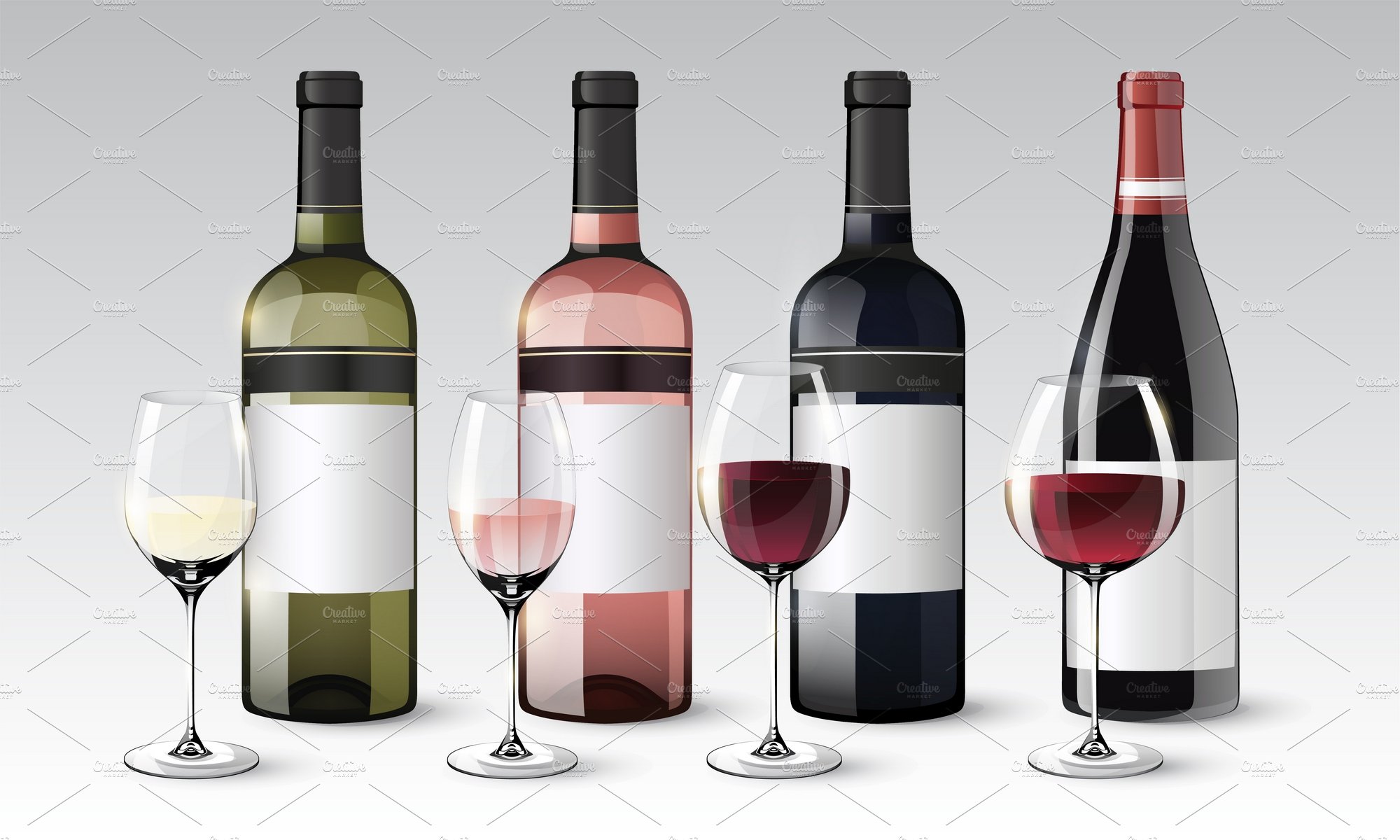 Realistic Wine Collection cover image.