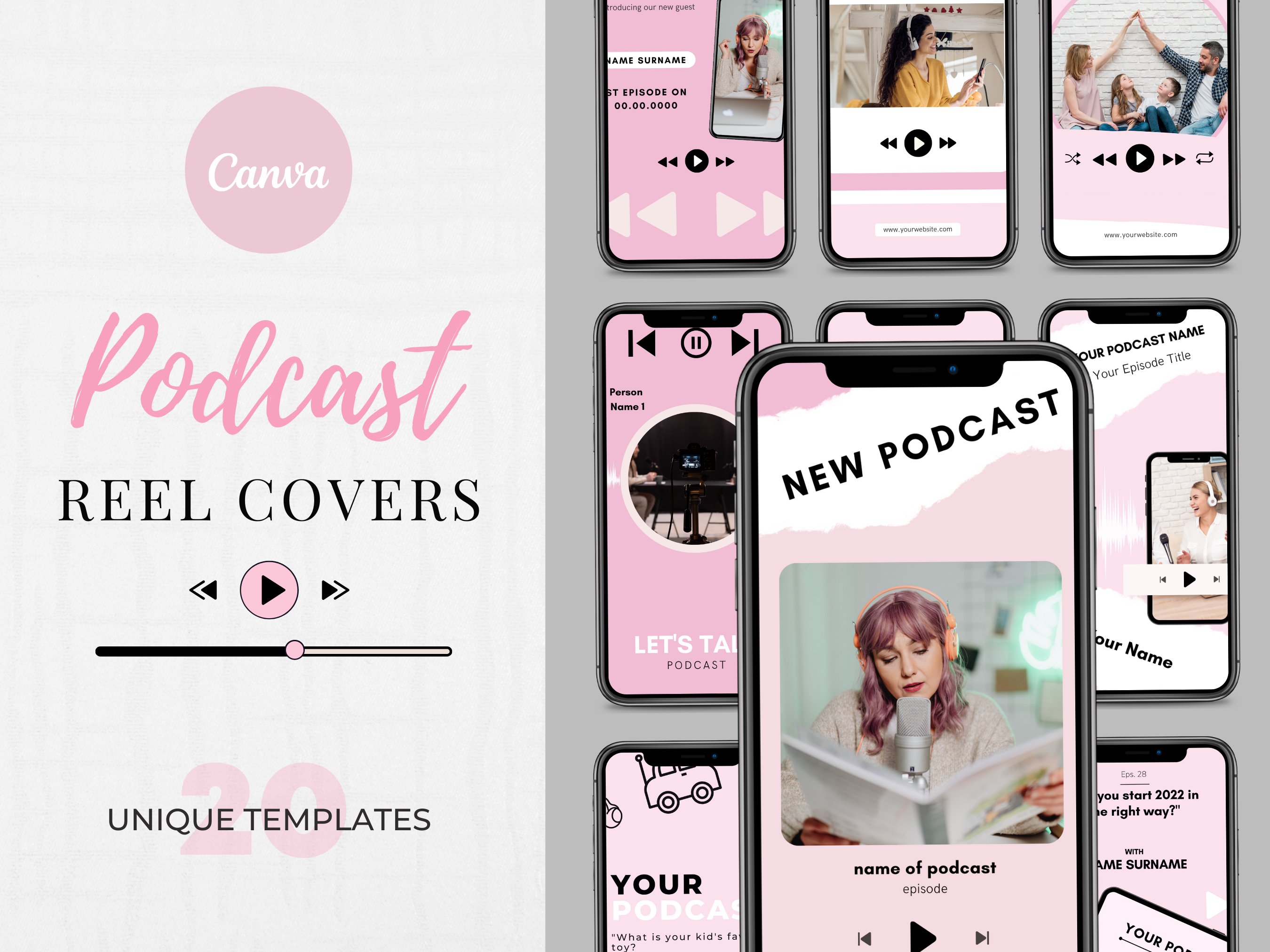 Instagram Reel Covers for Podcasts cover image.