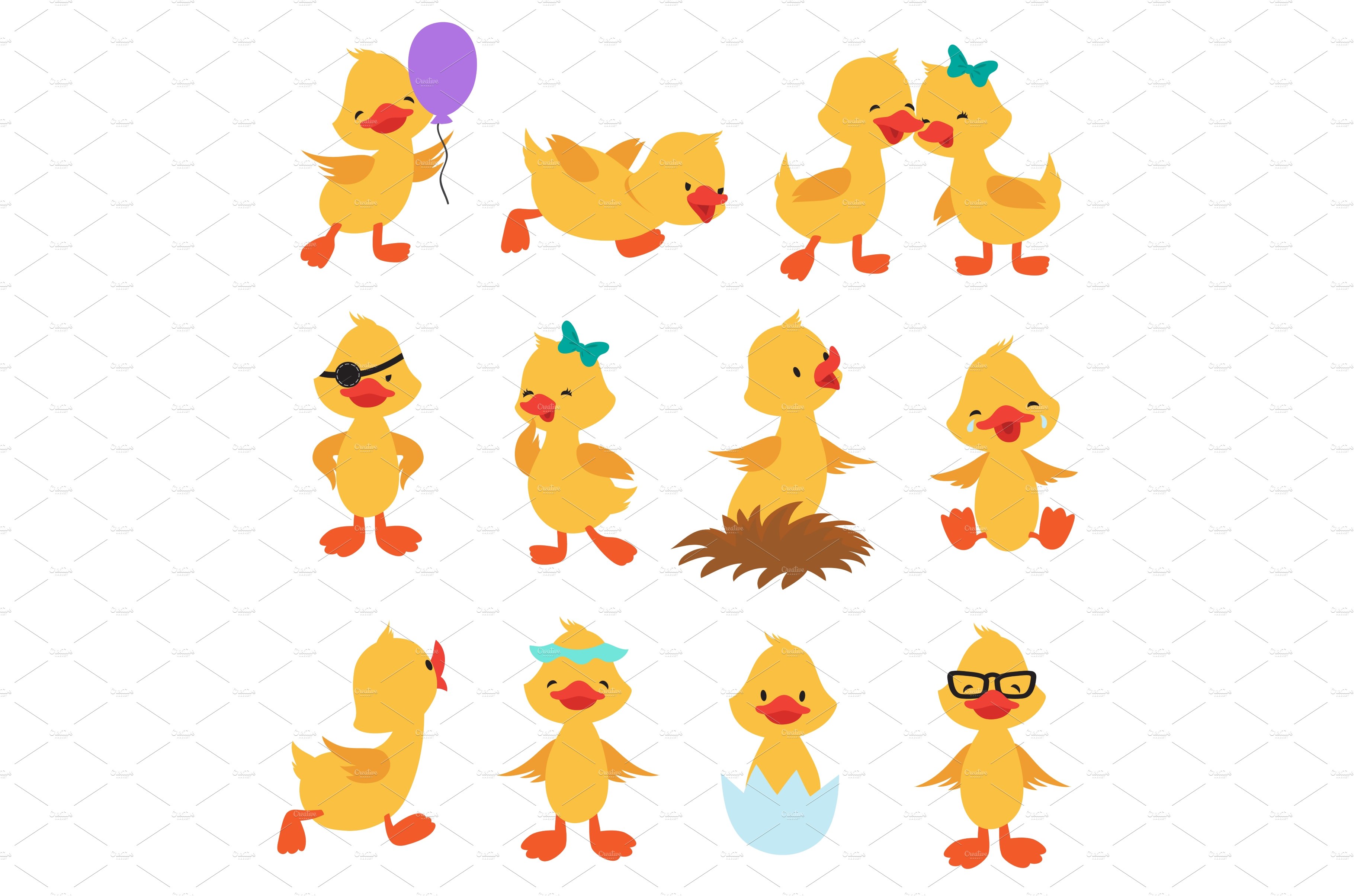 baby ducks cartoon