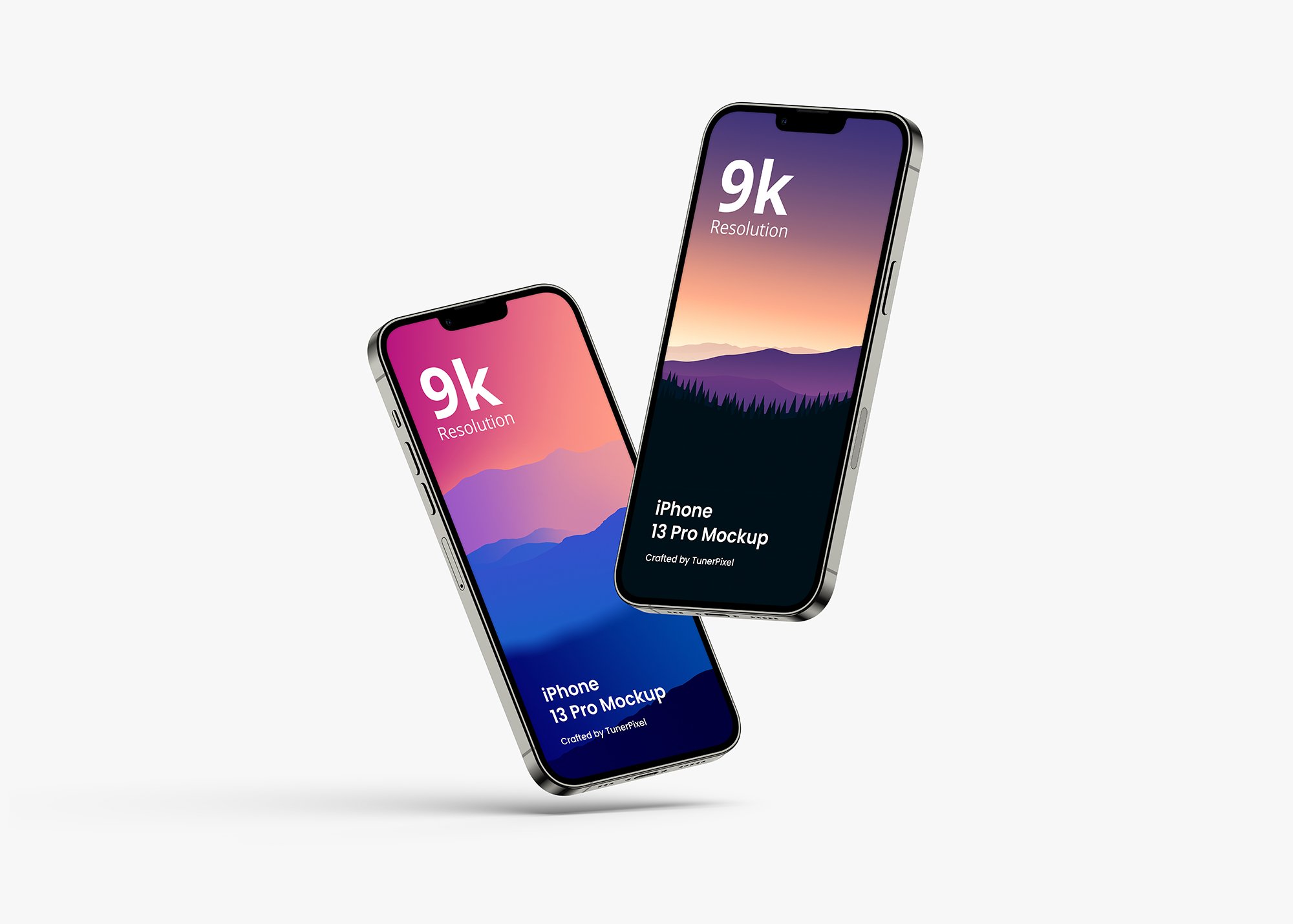 19 iphone 13 pro mockup right and left view 496