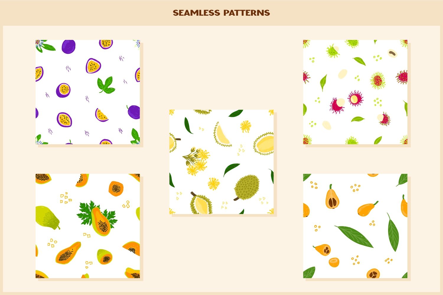 19 seamless pattern fruit 416