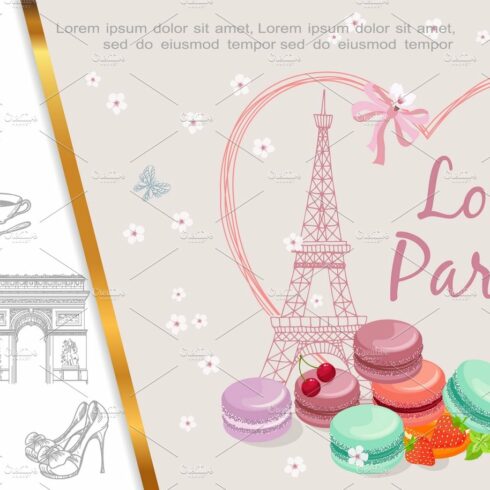 Romantic Paris concept cover image.